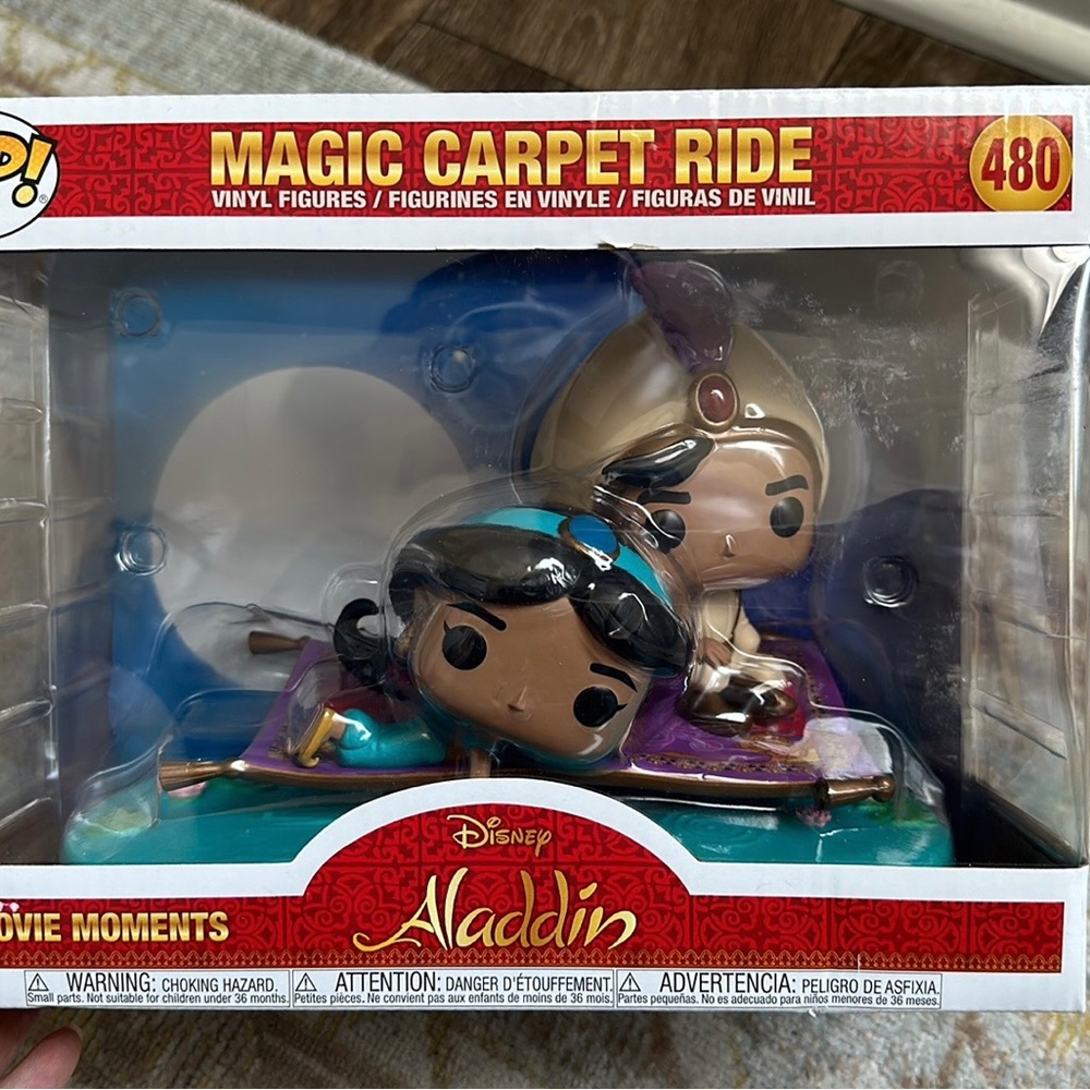 Aladdin Jazmine Pop Magic Carpet Ride Funko 480